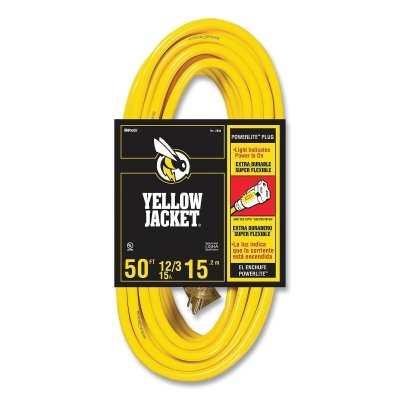 50' 12/3 YELLOWJACKET EXT.CORD